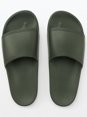 MUJI Unisex Khaki Green Slide Sandals Men’s 8.5-9 or Women’s 9.5-10